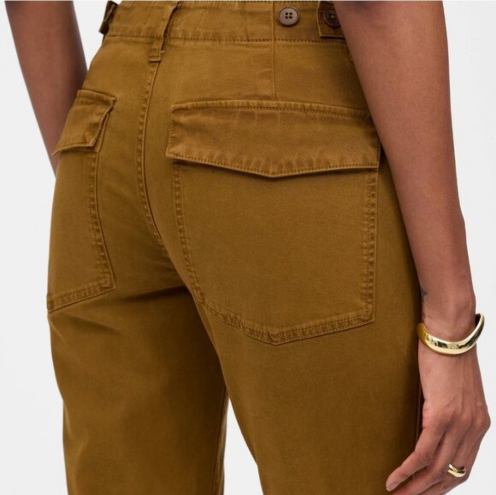 NWT Madewell The Slim Straight Utility Pant in Garment Dyed - Picture 6 of 10
